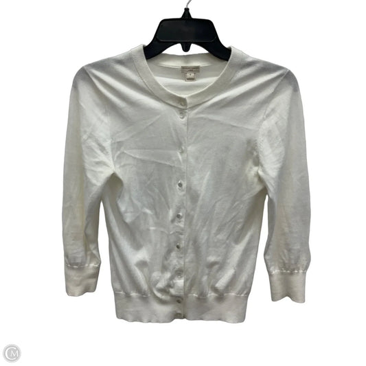 Cardigan By J. Crew In White, Size: M