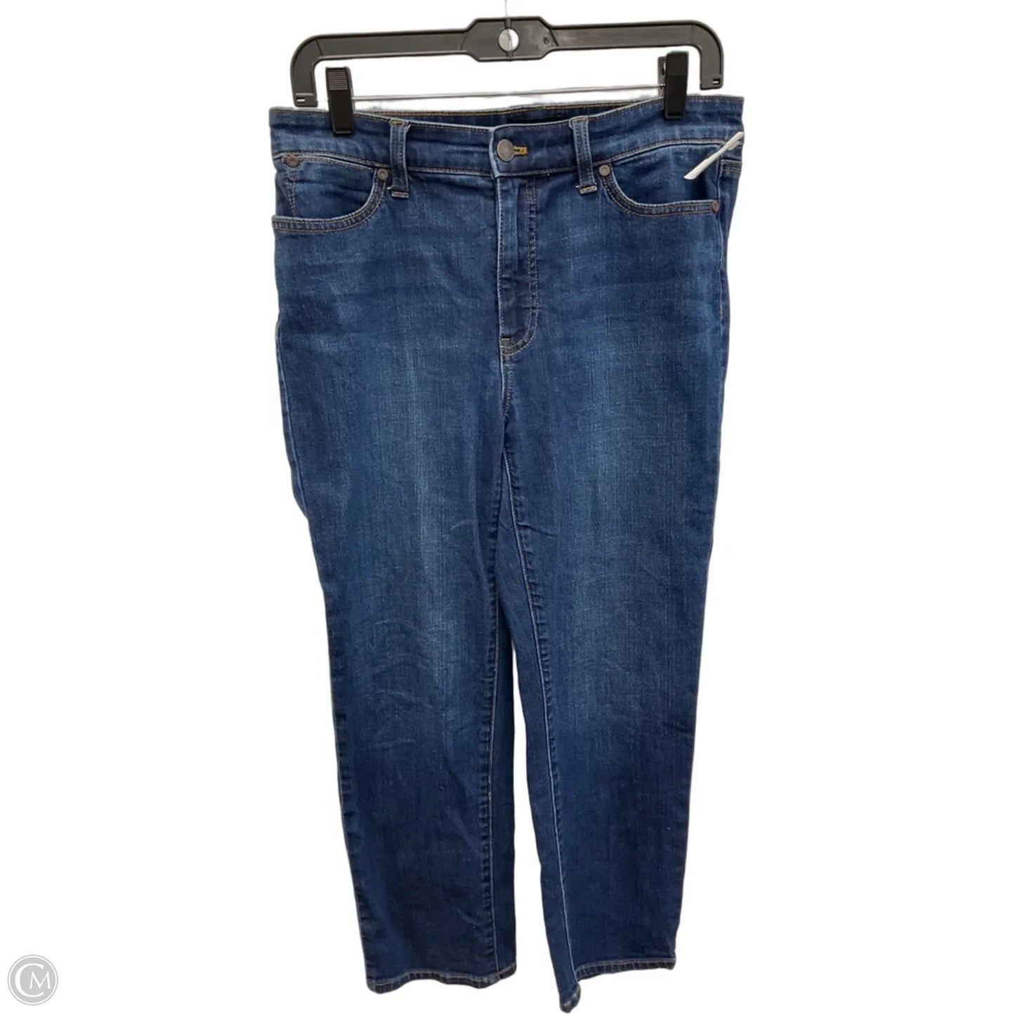 Jeans Cropped By Talbots In Blue Denim, Size: 6