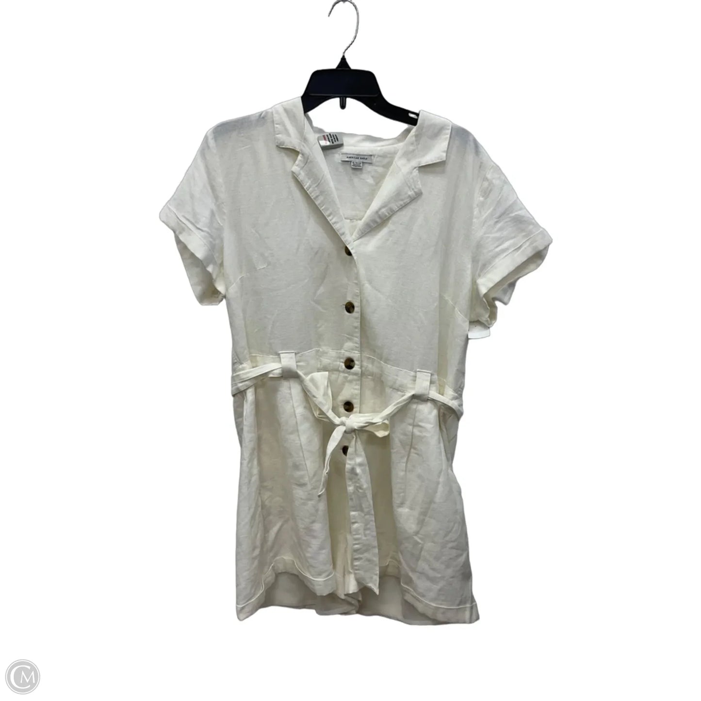 Romper By American Eagle In White, Size: Xl