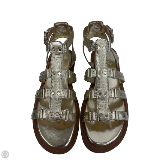 Sandals Flats By Vince Camuto In Gold, Size: 7.5