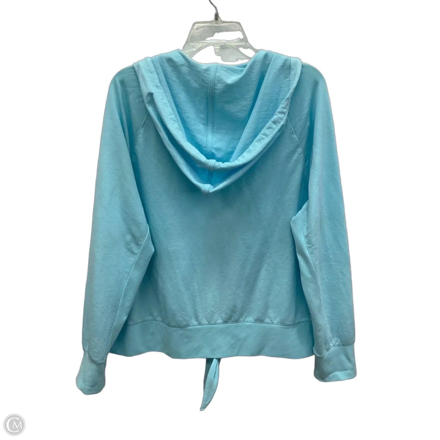 Athletic Jacket By Zenergy By Chicos In Blue, Size: L