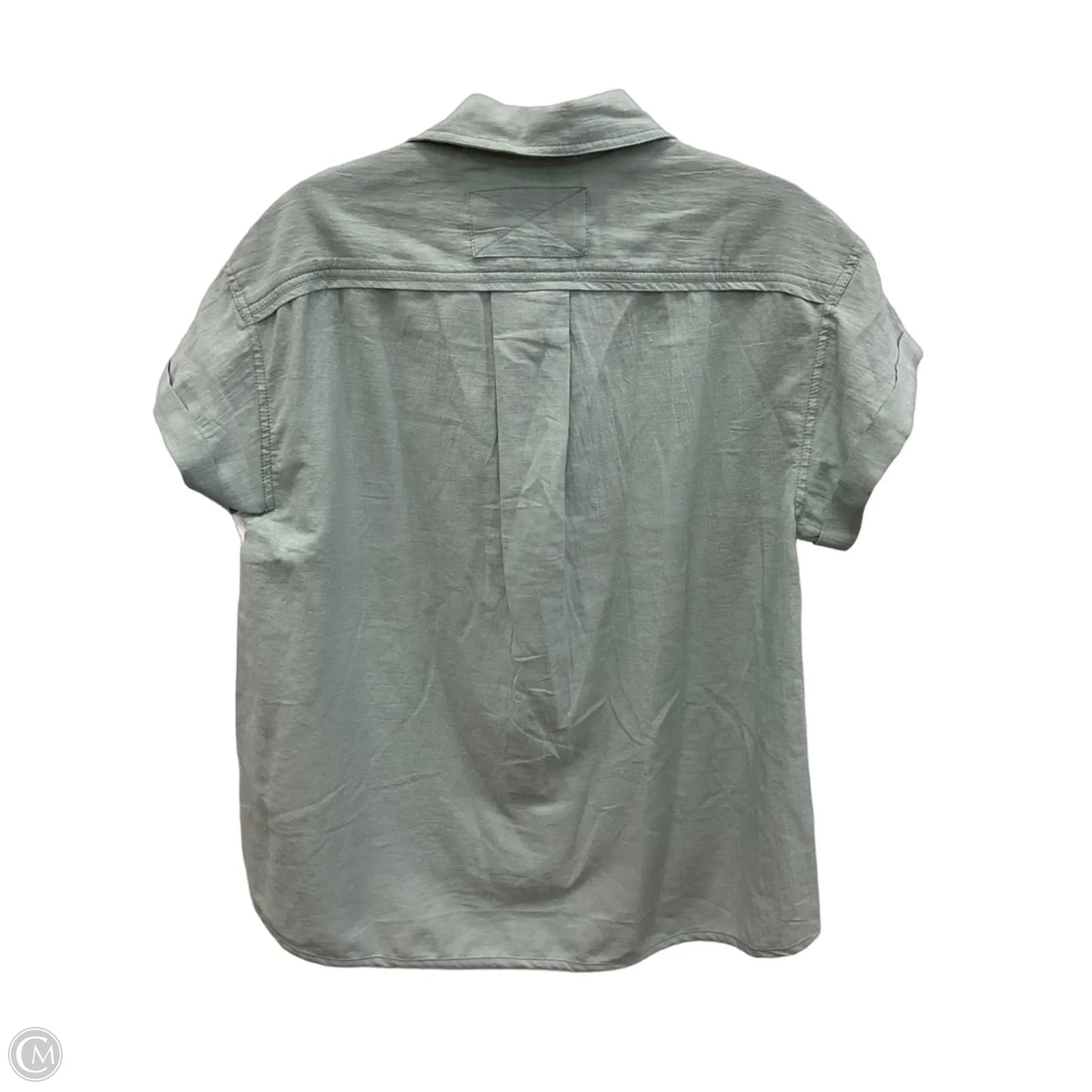Blouse Short Sleeve By We The Free In Green, Size: Sp