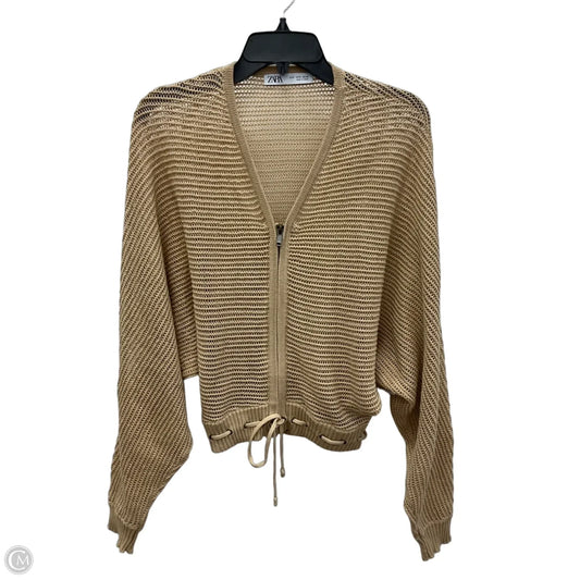 Cardigan By Zara In Beige, Size: S