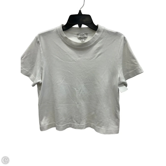 Top Short Sleeve Basic By Cos In White, Size: M
