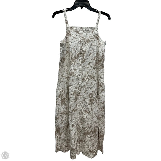 Dress Casual Maxi By Nordstrom In Beige, Size: M