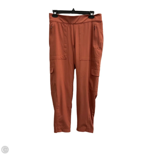 Athletic Pants By Athleta In Orange, Size: 10p