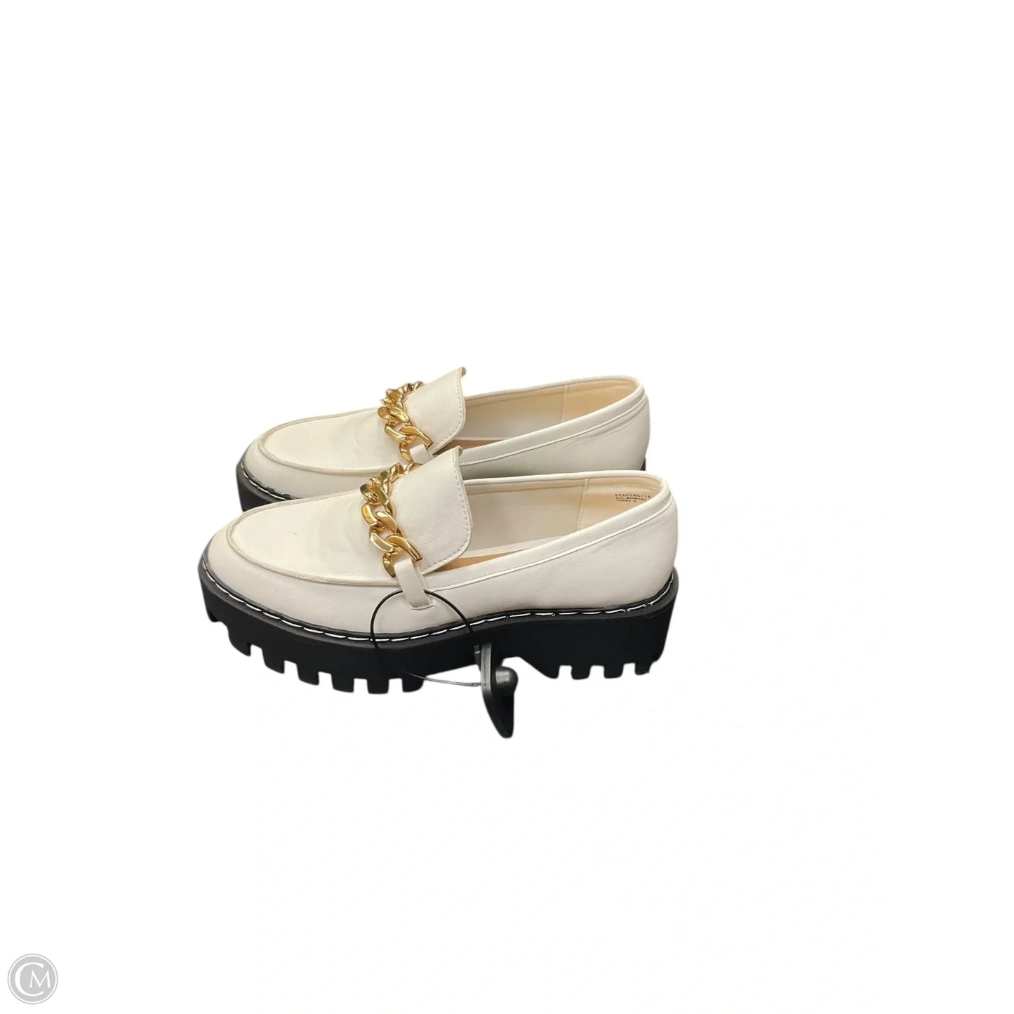 Shoes Heels Platform By Bamboo In White, Size: 8.5