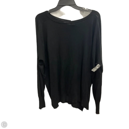 Top Long Sleeve By Zara In Black, Size: M
