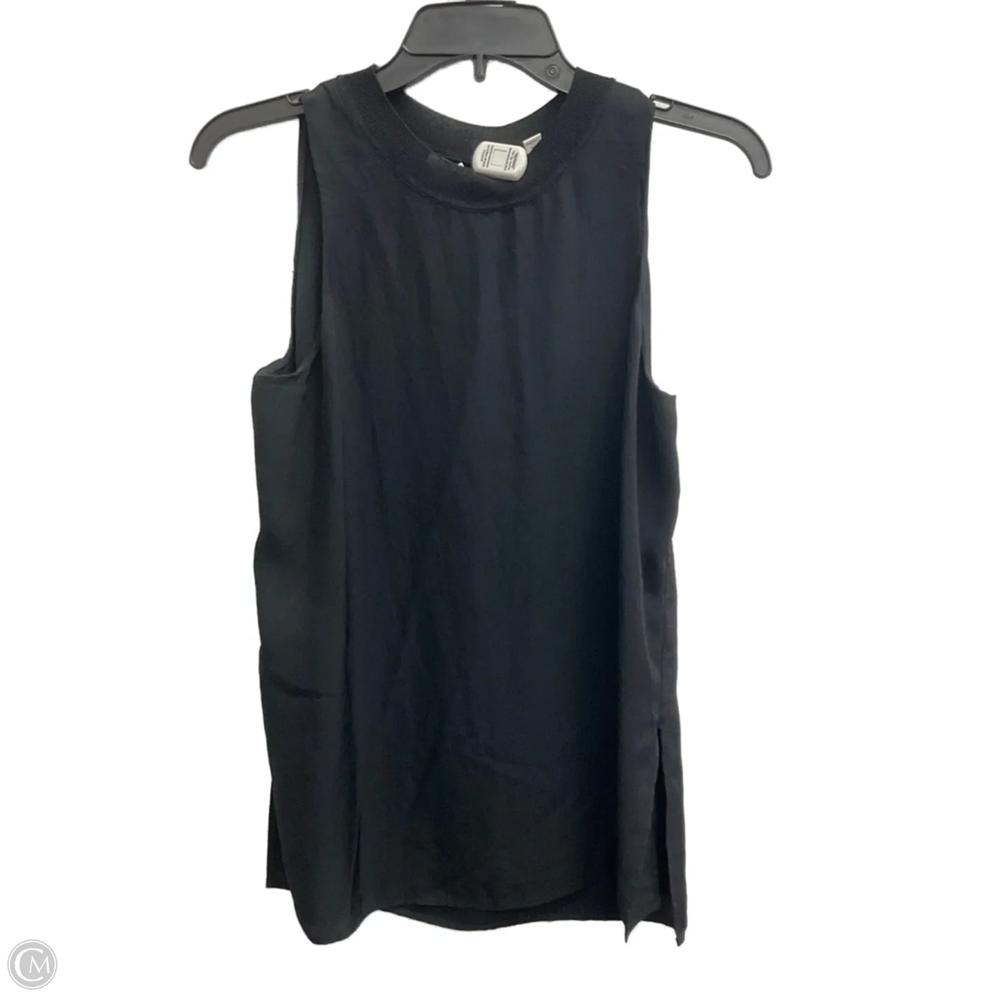 Top Sleeveless By Vince In Black, Size: S