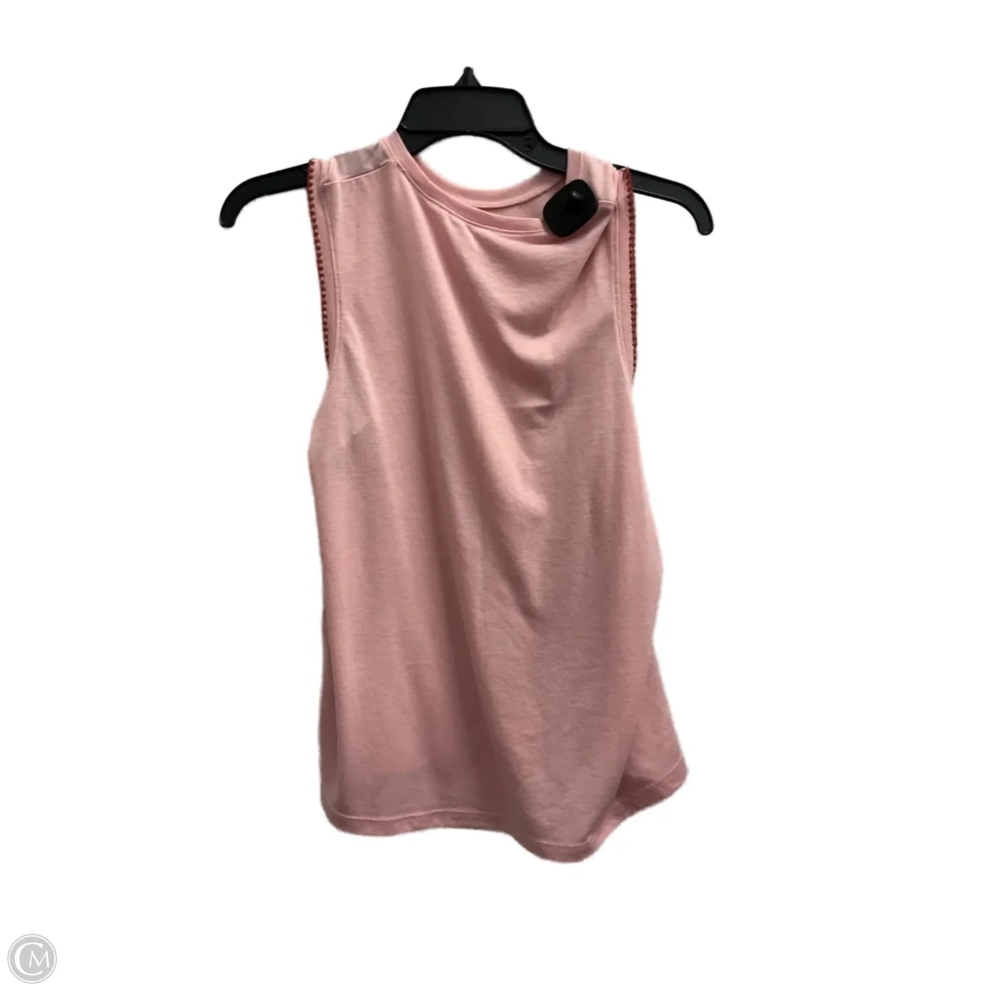 Athletic Tank Top By Nike Apparel In Pink, Size: L