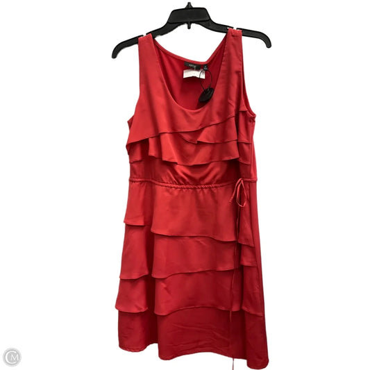 Dress Casual Short By Apt 9 In Orange, Size: M