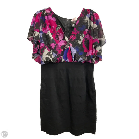 Dress Casual Midi By Nicole By Nicole Miller In Black, Size: 16