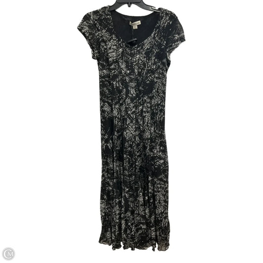 Dress Casual Midi By Coldwater Creek In Black, Size: 8