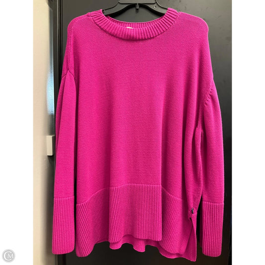 Sweater By Gap In Pink, Size: Xxl