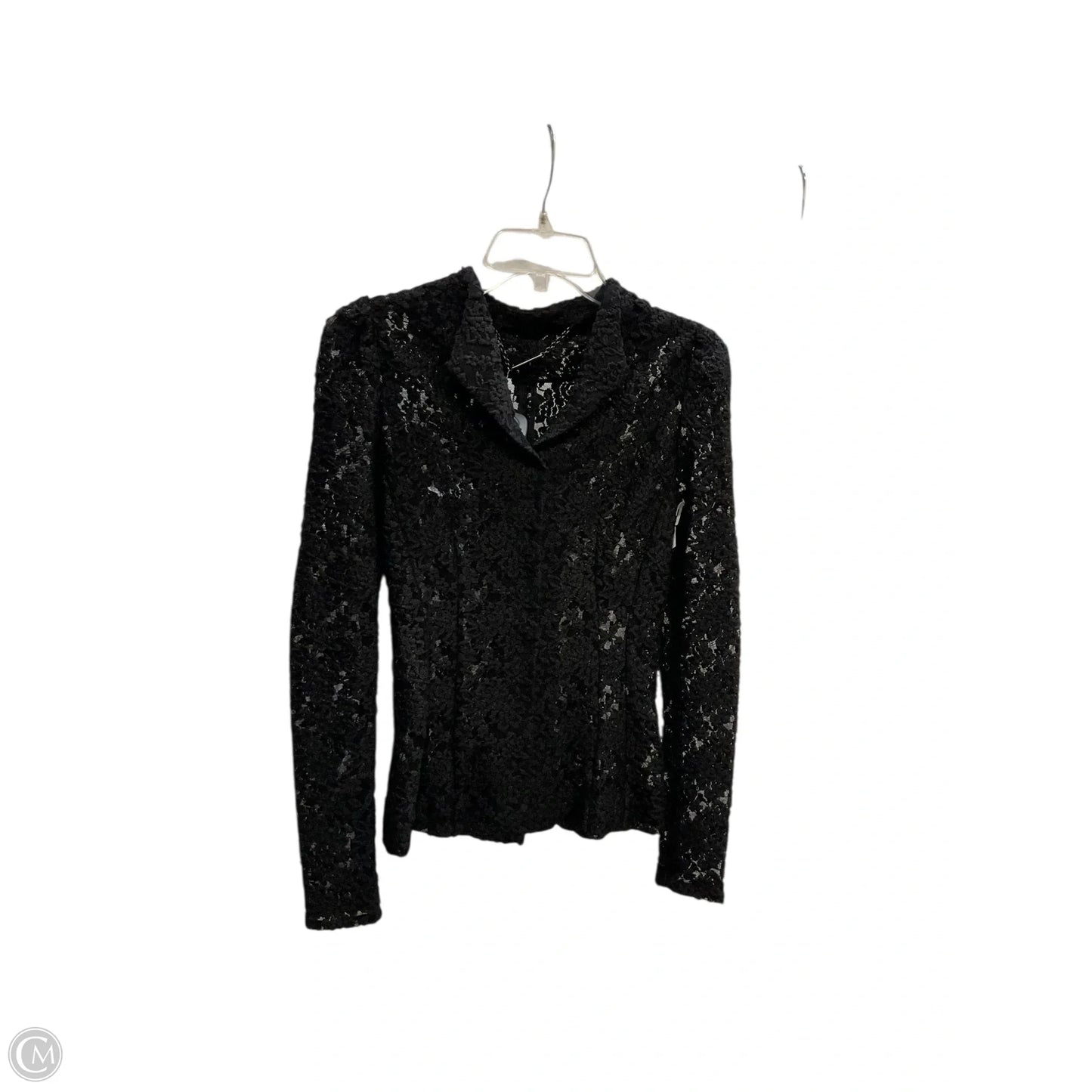 Top Long Sleeve By Elie Tahari In Black, Size: 0