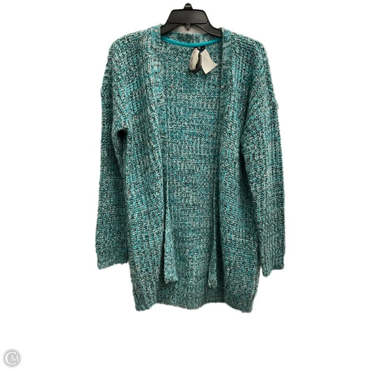Cardigan By Poof In Blue, Size: L
