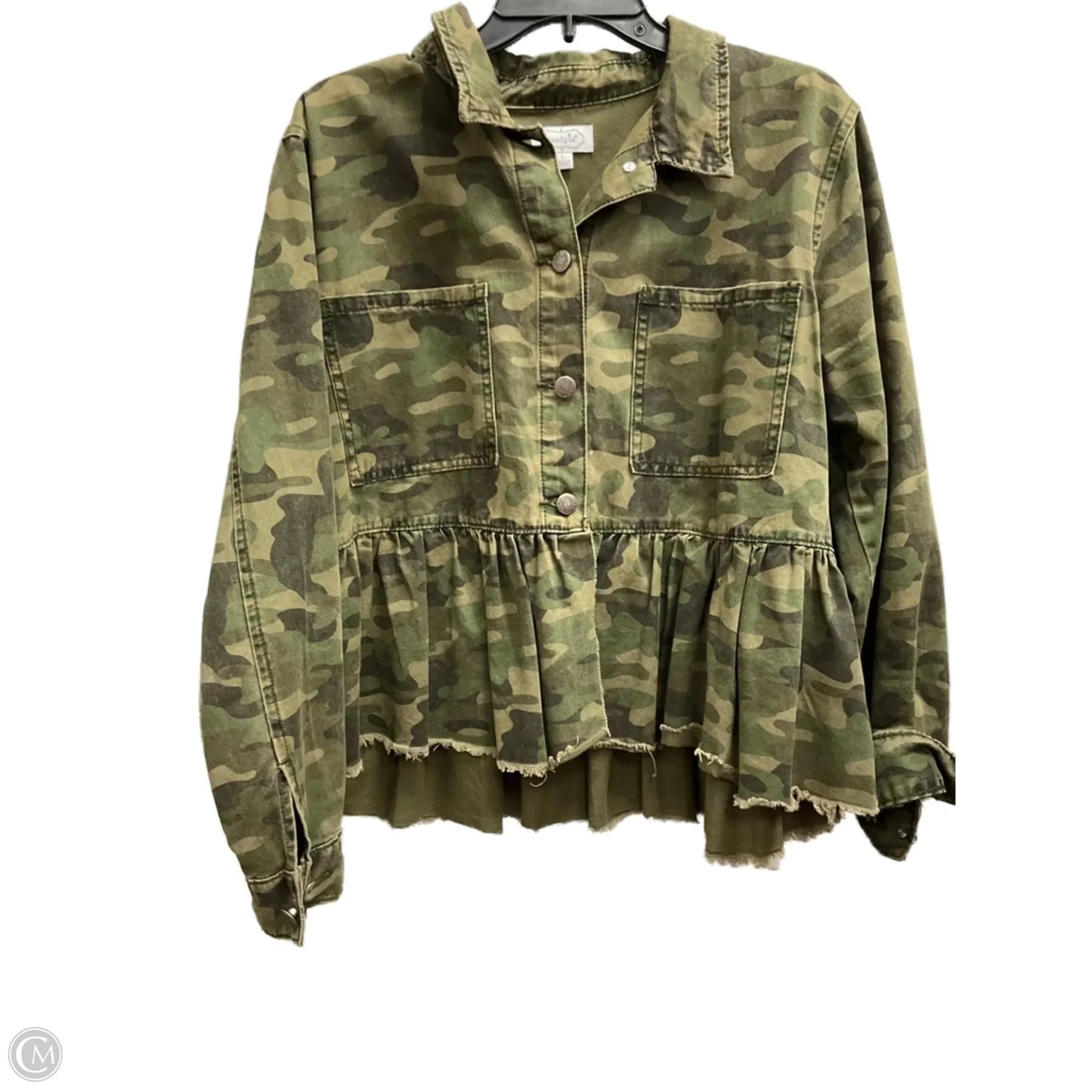 Jacket Other By Mudpie In Camouflage Print, Size: L