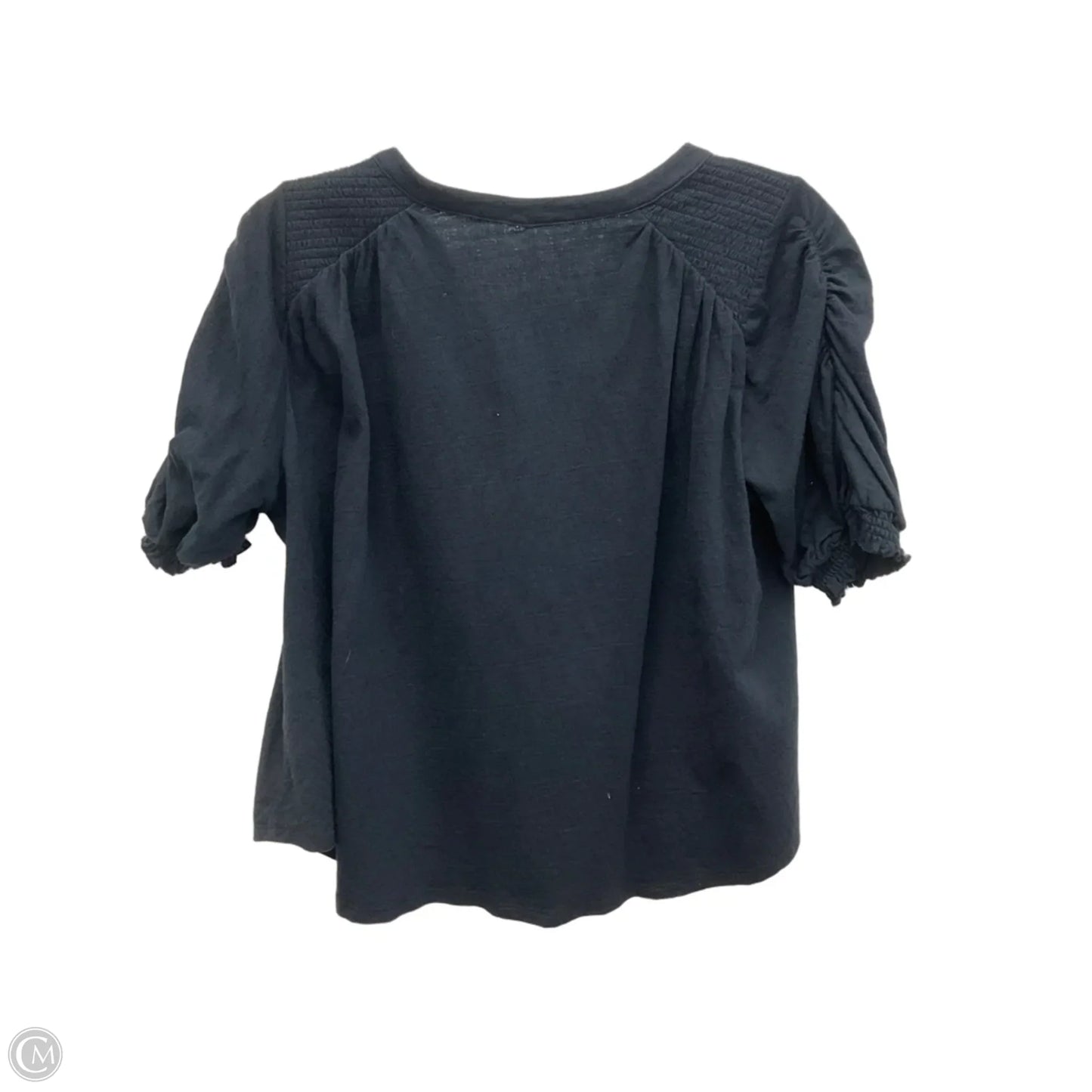 Top Short Sleeve By Free People In Black, Size: Xs