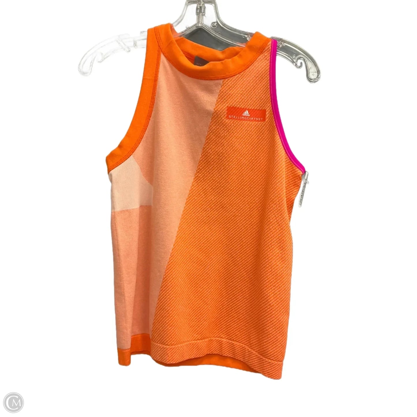 Top Sleeveless Luxury Designer By Stella Mccartney In Orange, Size: M