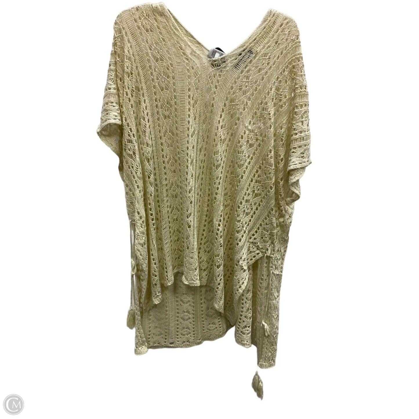 Poncho By Cmf In Cream, Size: Osfm