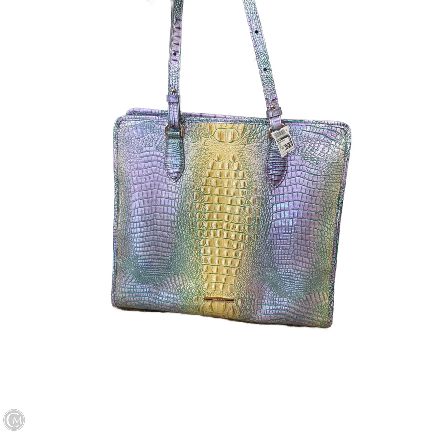 Handbag Designer By Brahmin, Size: Large