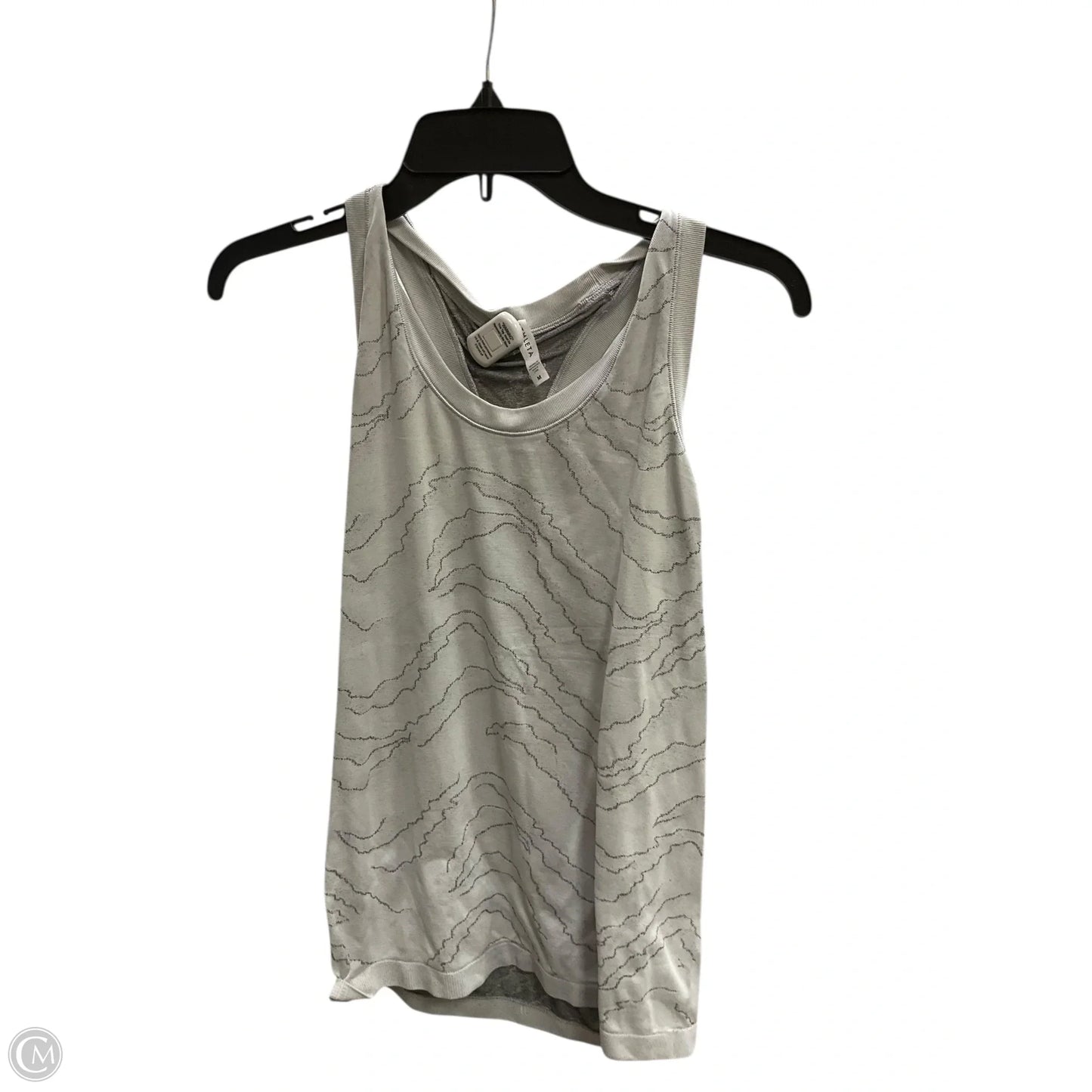 Athletic Tank Top By Athleta In White, Size: M