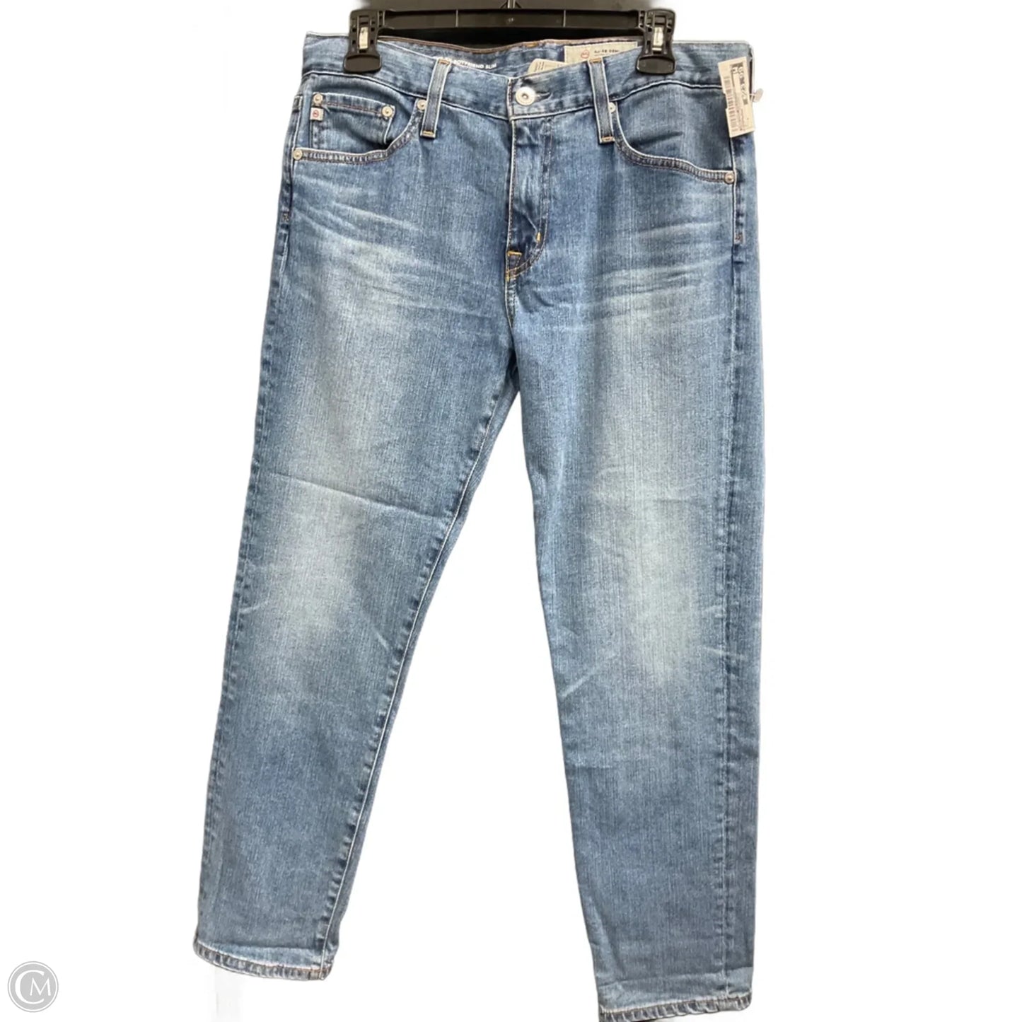 Jeans Boyfriend By Adriano Goldschmied In Blue Denim, Size: 6