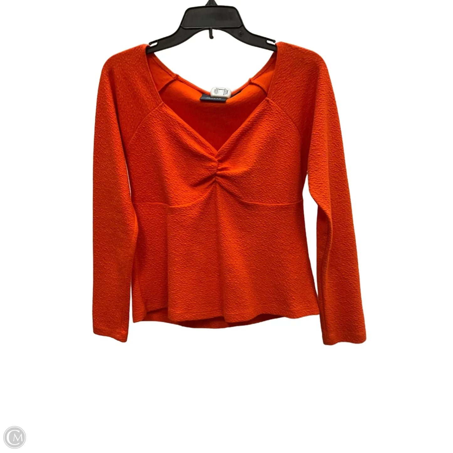 Top Long Sleeve By Maeve In Orange, Size: L