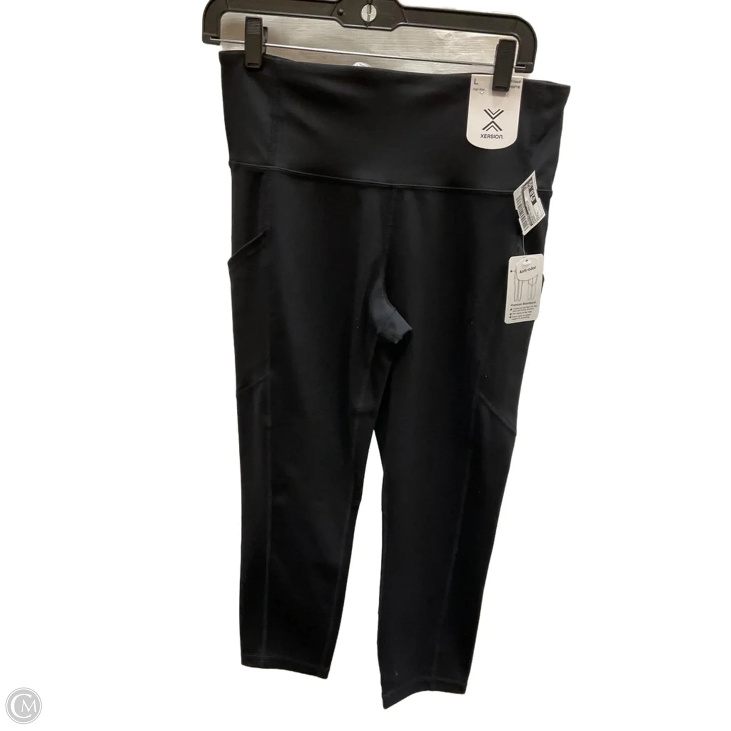 Athletic Leggings By Xersion In Black, Size: L