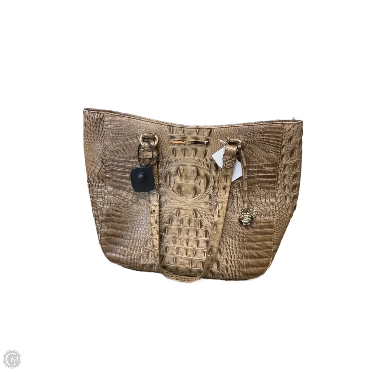 Handbag Designer By Brahmin, Size: Large