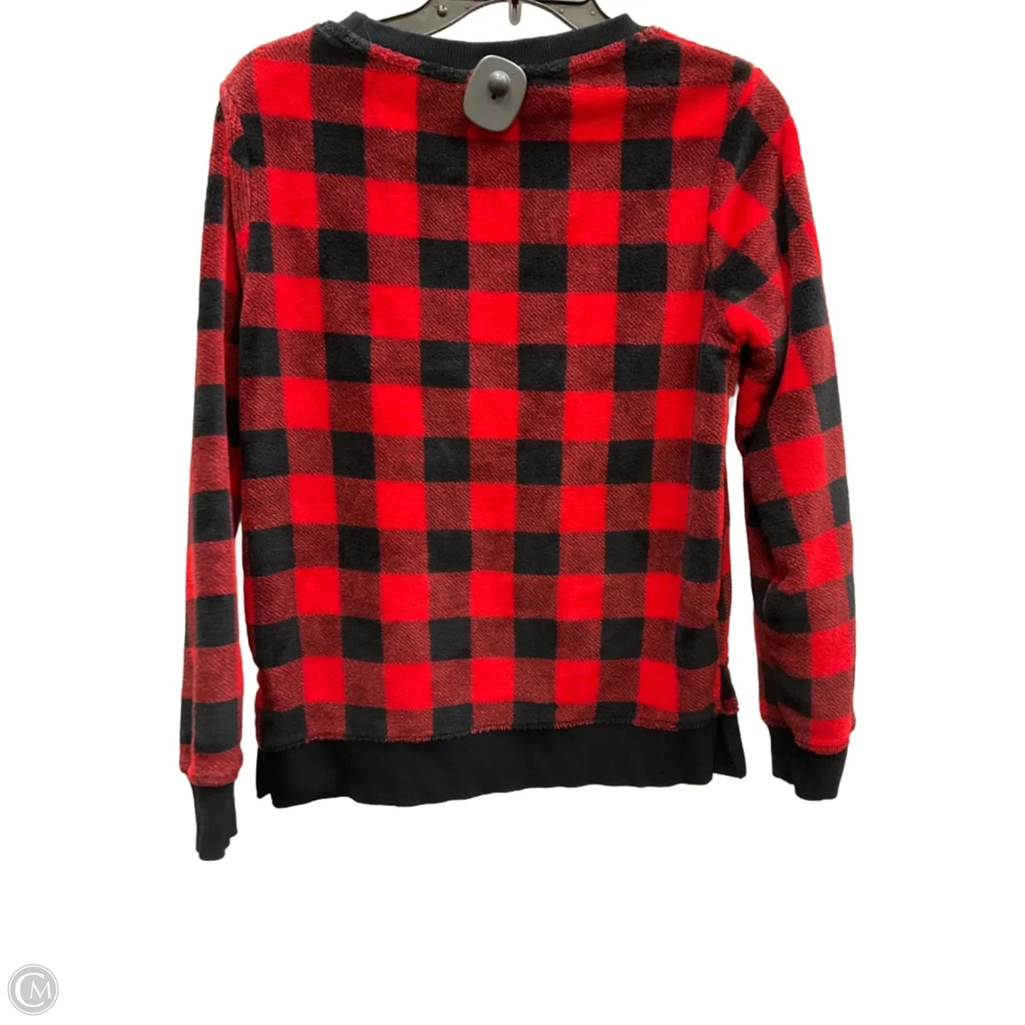 Sweatshirt Crewneck By Target In Checkered Pattern, Size: S