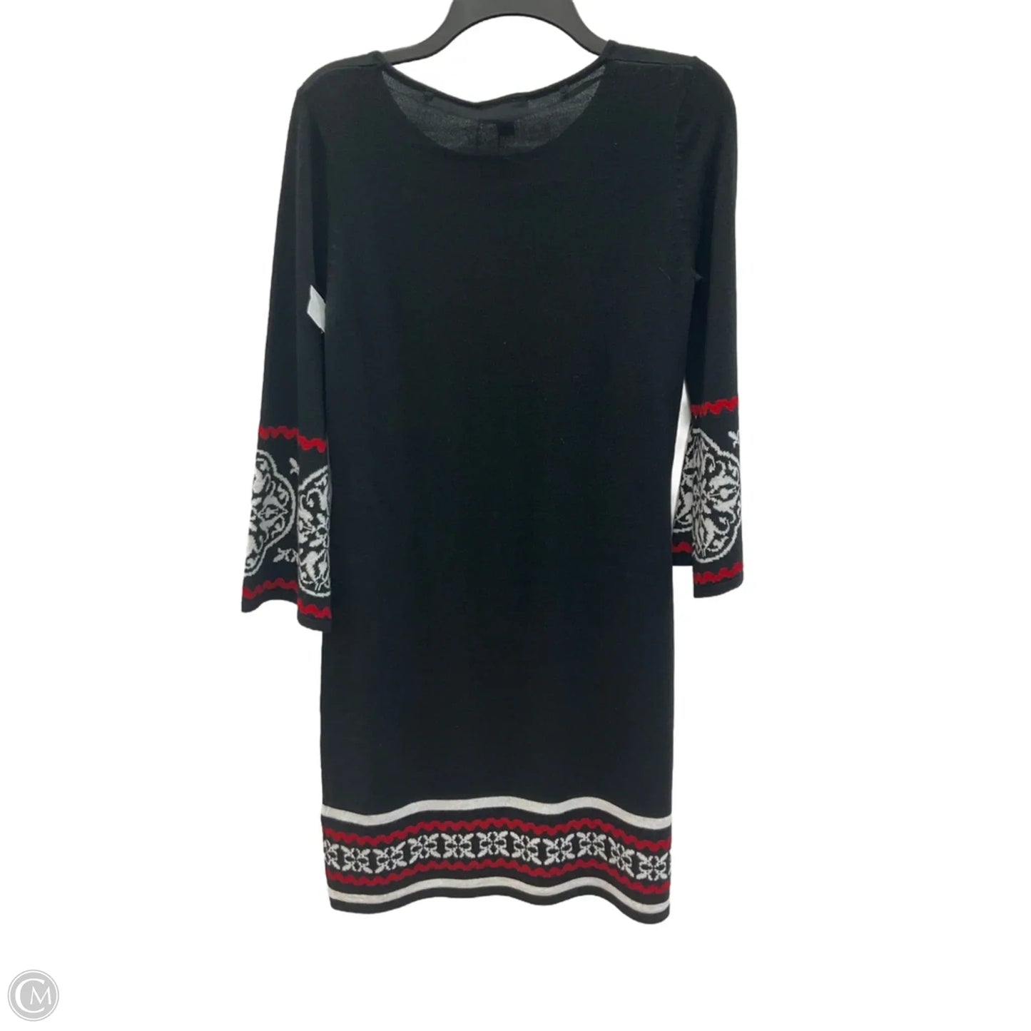 Dress Sweater By Clothes Mentor In Black, Size: S