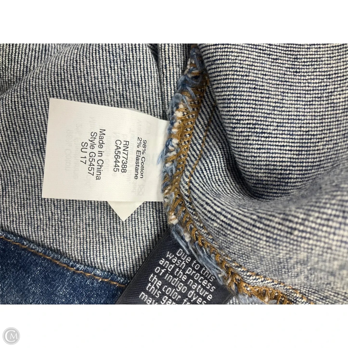 Skirt Mini & Short By Madewell In Blue Denim, Size: 2