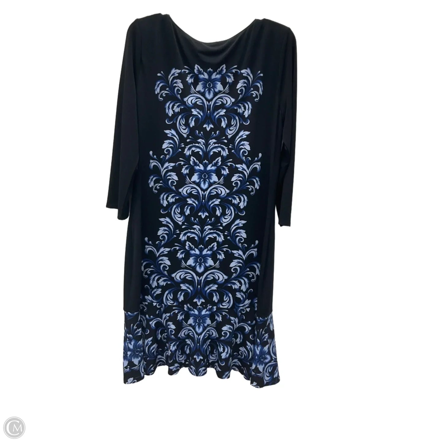 Dress Party Midi By White House Black Market In Black, Size: L