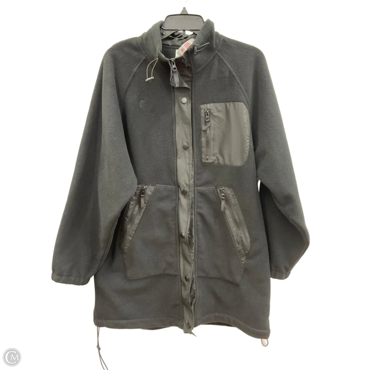 Athletic Jacket By Zyia In Black, Size: M