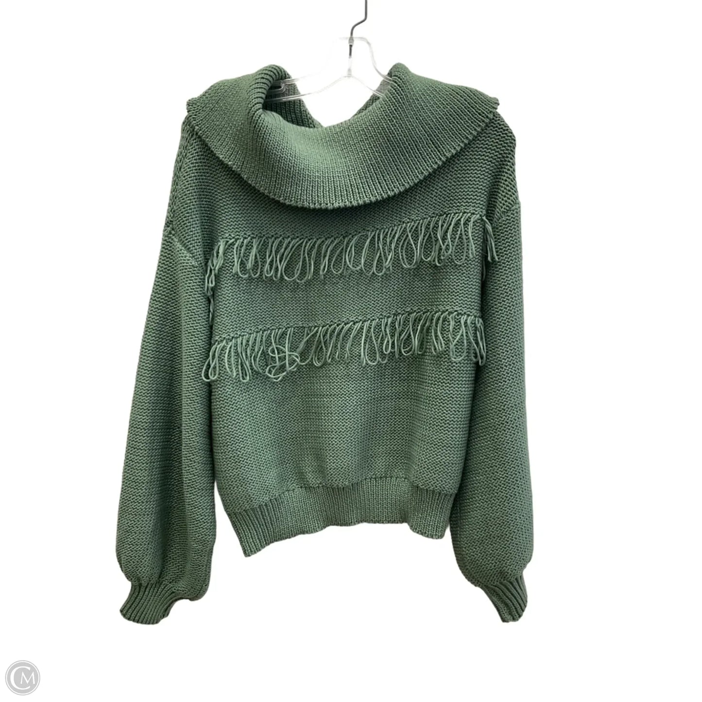 Sweater By Pol In Green, Size: S