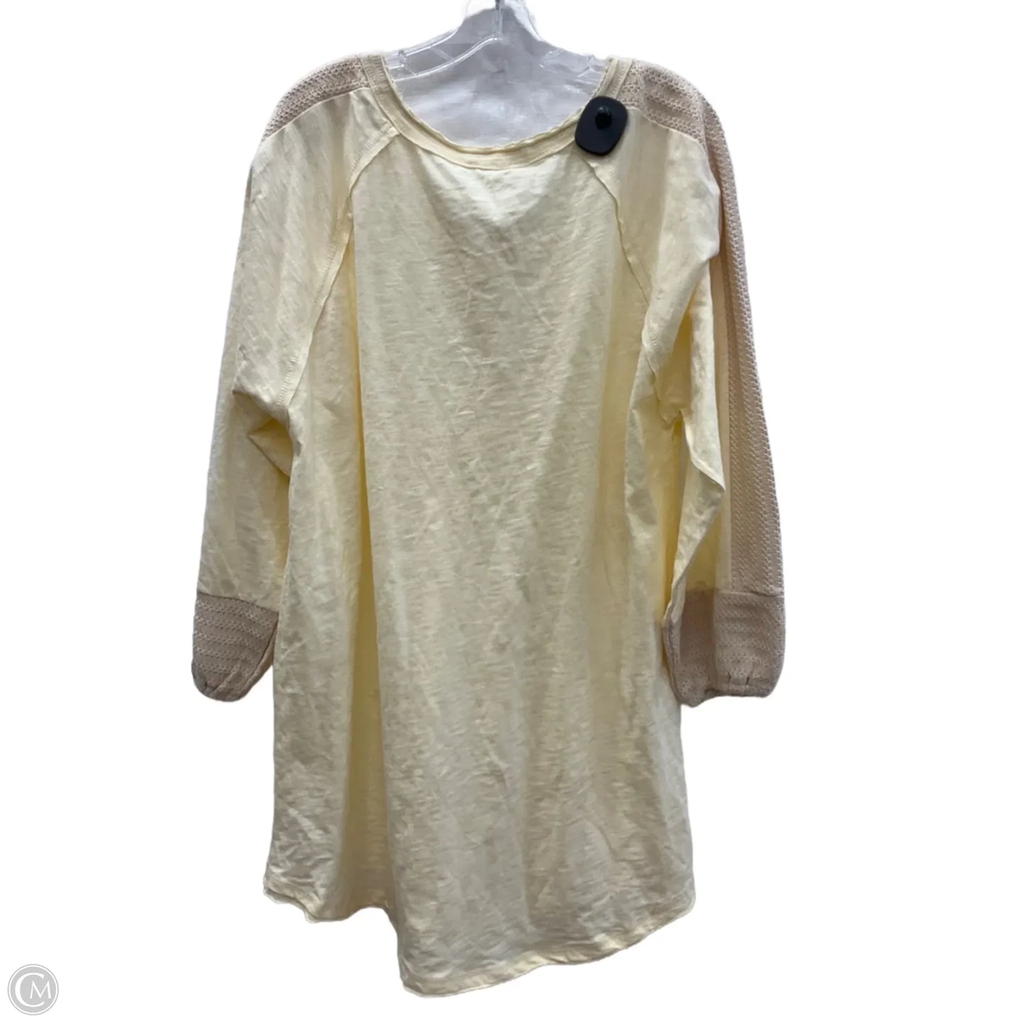 Top Long Sleeve By Umgee In Yellow, Size: S