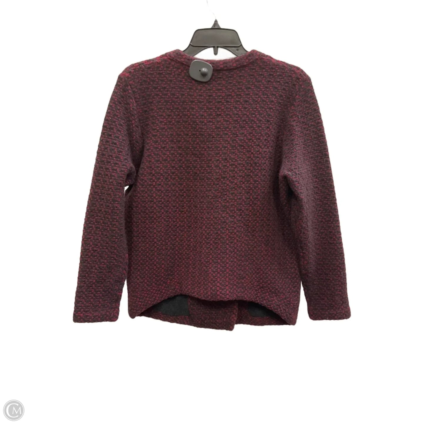 Cardigan By Theory In Blue & Red, Size: M