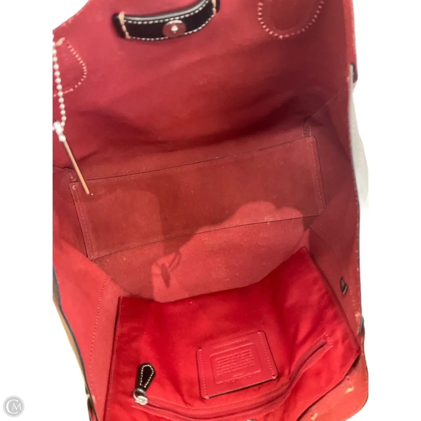 Handbag Designer By Coach, Size: Large