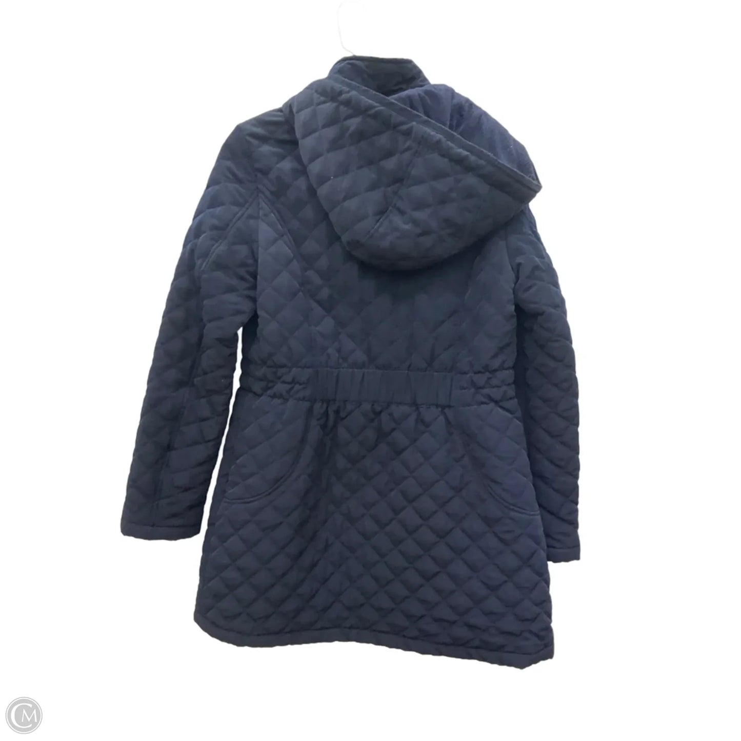 Jacket Puffer & Quilted By Laundry In Navy, Size: M