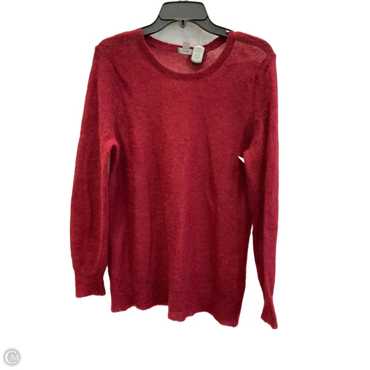 Top Long Sleeve By J. Jill In Maroon, Size: L