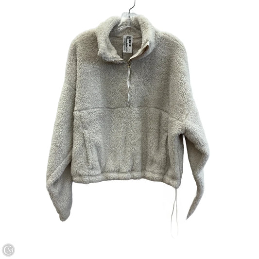 Sweatshirt Collar By Old Navy In Cream, Size: M