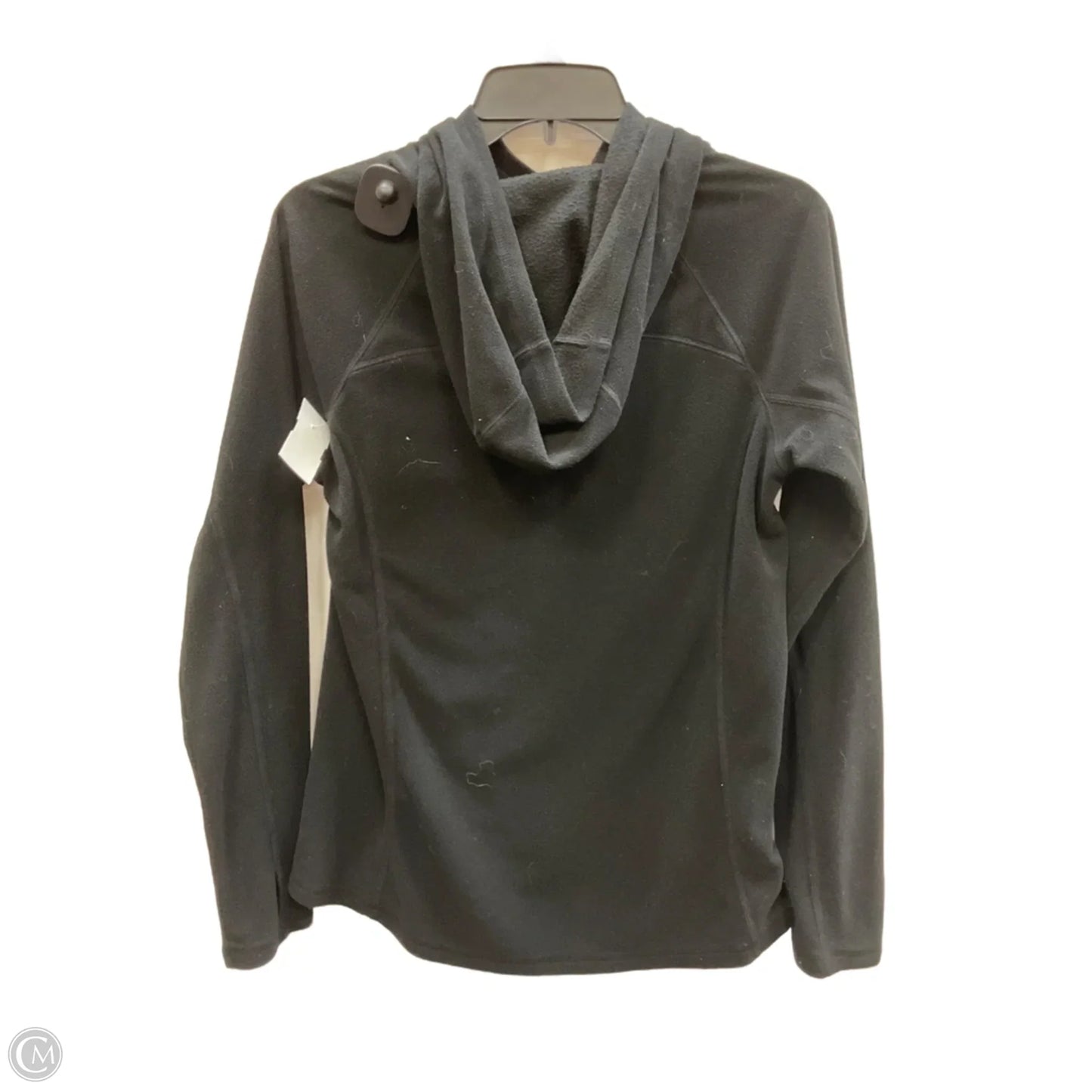 Athletic Sweatshirt Hoodie By Reebok In Black, Size: Sp