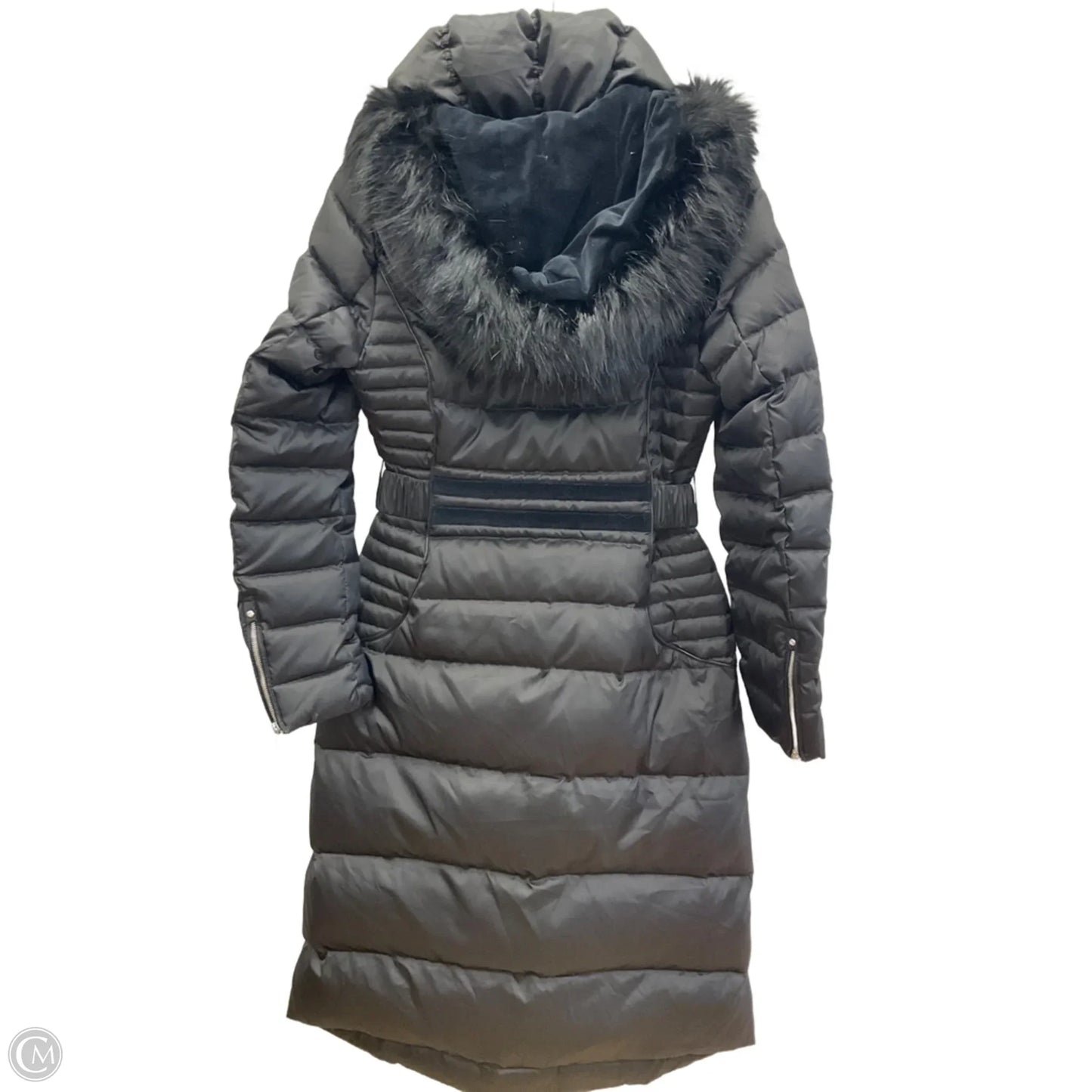 Coat Puffer & Quilted By Laundry In Black, Size: S