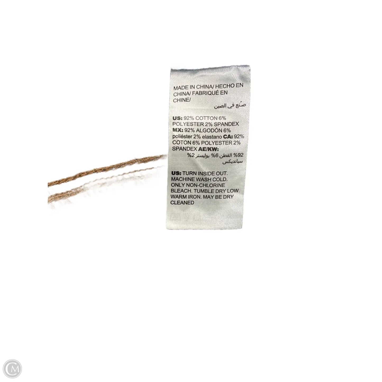 Jeans Straight By Chicos In Blue Denim, Size: 14