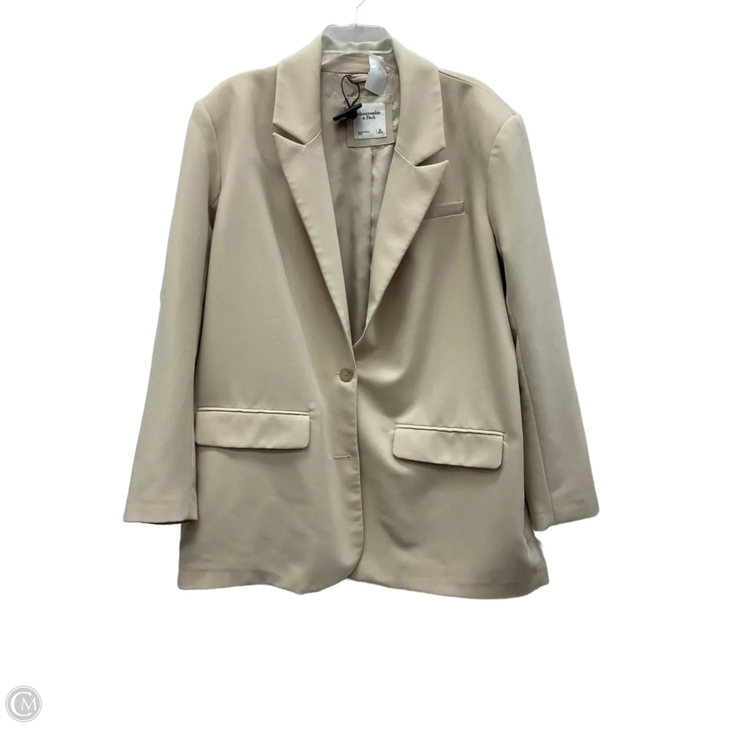 Blazer By Abercrombie And Fitch In Tan, Size: Xl