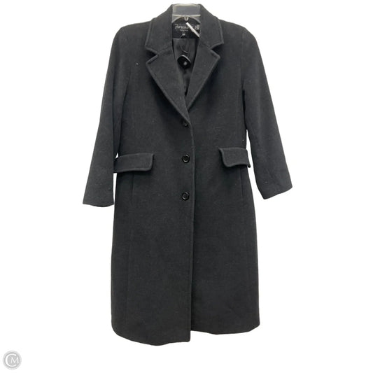 Coat Peacoat By Clothes Mentor In Black, Size: 12p