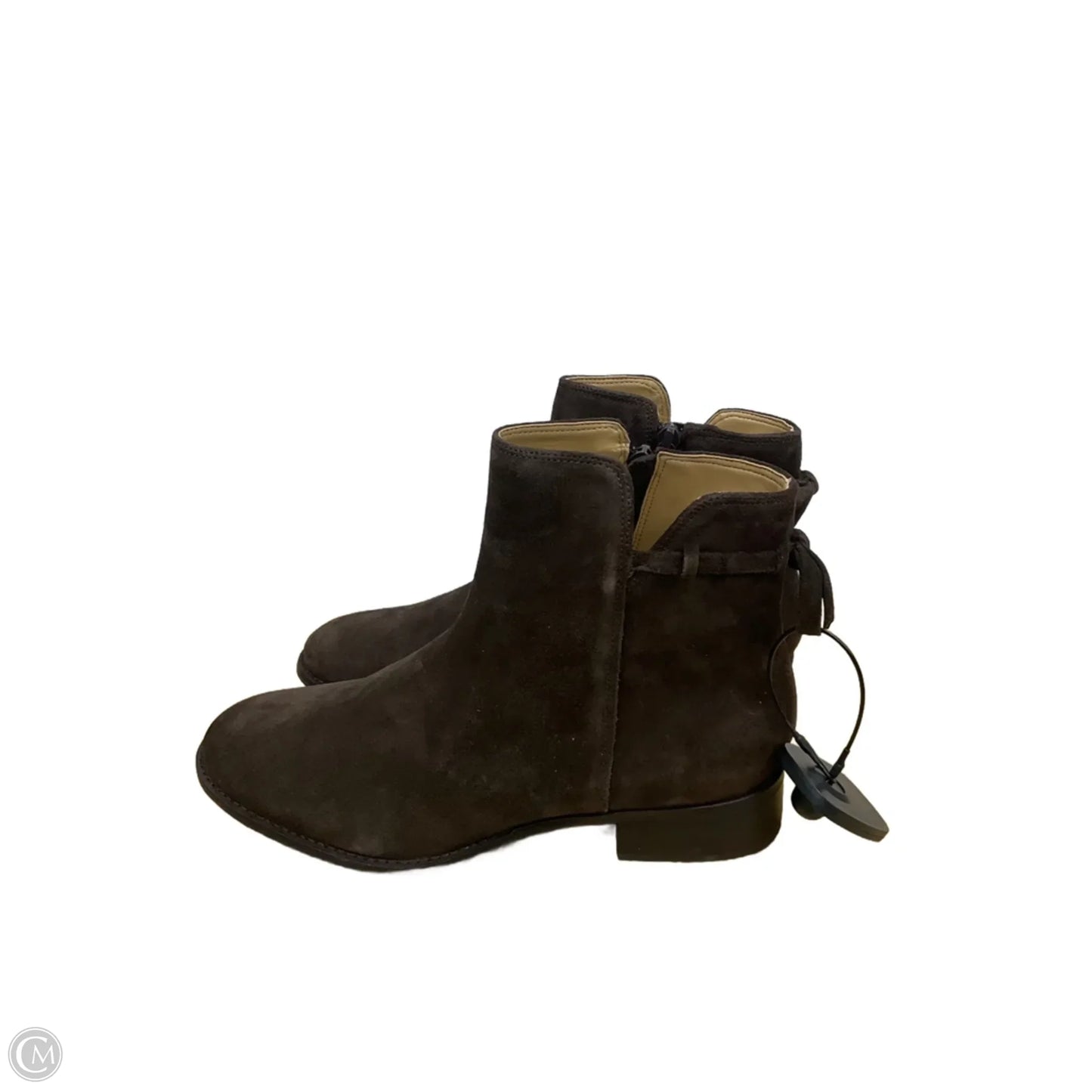 Boots Ankle Flats By Talbots In Brown, Size: 8.5