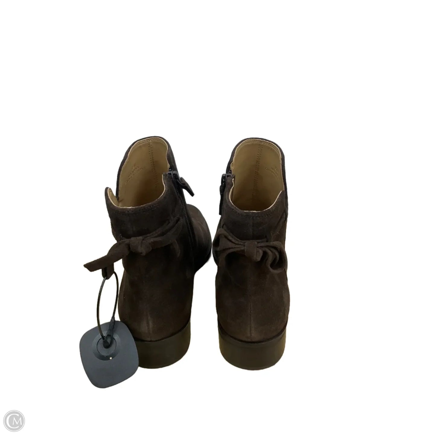 Boots Ankle Flats By Talbots In Brown, Size: 8.5