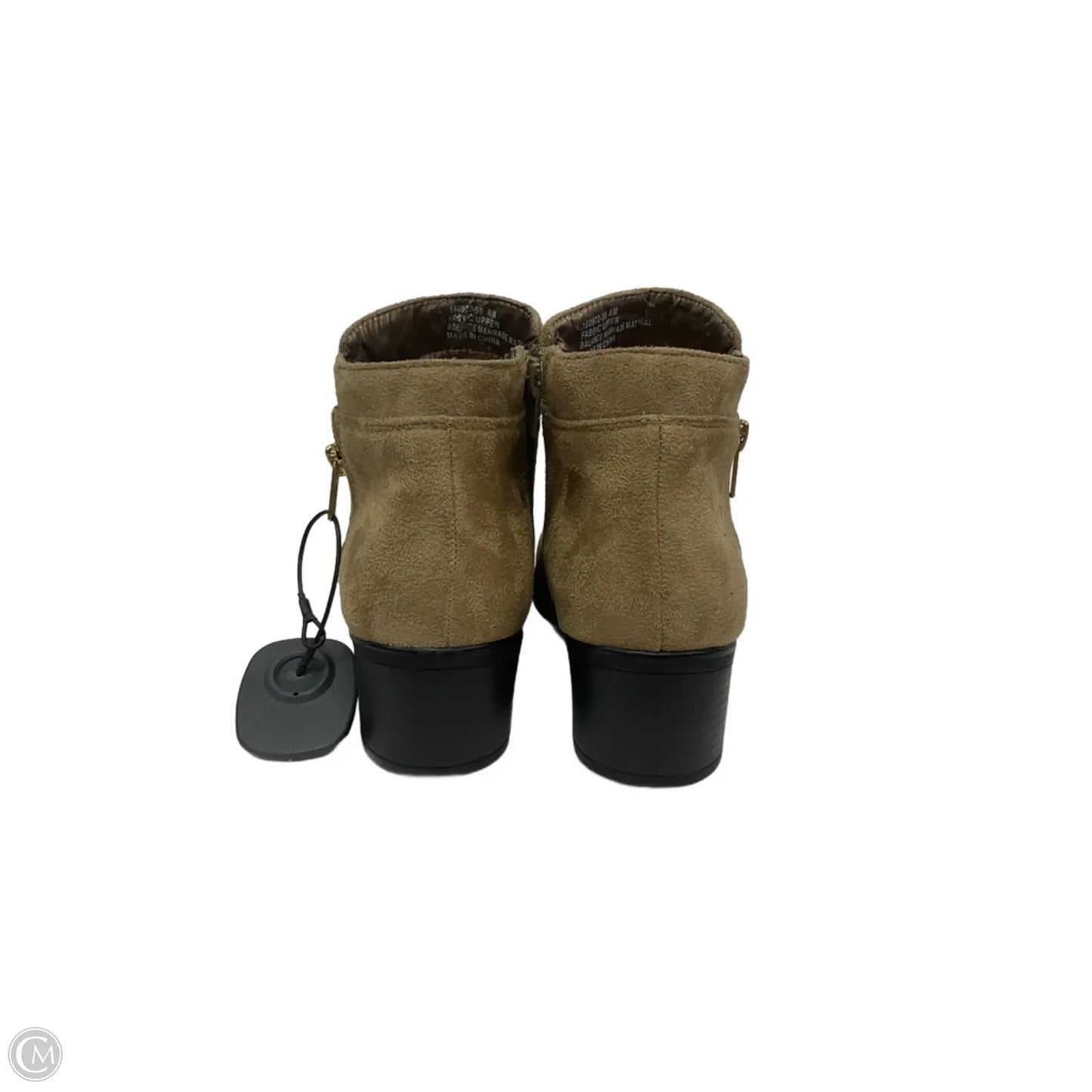 Boots Ankle Flats By Cme In Tan, Size: 8